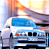 Animated contact sheet showing three frames of a white car with blue roof in motion against blurred background, right side displays Coolbuddy.com text on white and gray backgrounds.