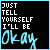 Six display identical text with animated star effects on black backgrounds, each bordered by light blue