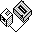 pixelated diamond-shaped icons with alternating 'G' and 'B' symbols on white and black backgrounds, some showing size variations and one with a yellow pixel