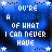 A 3x2 contact sheet of six animated frames showing a blue pixelated background with white text and star decorations, each frame displaying variations in the phrase "YOU'RE A REMINDER OF WHAT I CAN NEVER HAVE".