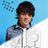 Pixelated image of a person with dark hair wearing a white jacket over a blue shirt against a light blue background.
