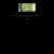 A pixelated green and white rectangular shape with a dark border appears against a black background.