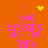 Pixelated orange background with four identical pink text-based icons arranged in a , each displaying "I love krishna" and a simple face, with yellow heart or starburst symbols above
