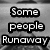 Black-and-white image with text overlay on a blurred background showing railroad tracks receding into the distance.