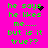 Green pixelated text on bright pink background reads 'he says he likes me..... but is it true??' with small black pixel clusters near 'says' in some frames.