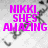 A static image with four text sections in bright pink on a gray background, each containing distinct phrases.