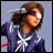 A pixelated anime-style character with brown hair and sunglasses on a light blue background, next to "Anime IM" text on black.