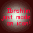 Four circular pixelated icons display red text on a gradient background with no visible animation changes.