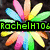 A four- of pixelated icons featuring a rainbow flower, an eye with text, and a rainbow gradient with text