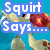Pixelated cartoon turtle with red shell and large eyes, shown in four with text overlays on blue background