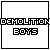 Static pixel art with four character portraits and one text , all in 8-bit style