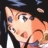 A pixelated anime-style character face on the left and stylized text "Anime IM" with a smaller "com" below it on a black background, forming an animated buddy icon contact sheet.