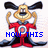 Pixelated cartoon character in red outfit with black cape, arms raised, blue text reading 'NOW THIS IS A MASCOT!' across four