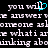 Pixelated text with a cyan heart replacing the 'o' in 'will', repeated across multiple lines on black background.