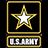 A pixelated icon with a gold star on black background and text below, next to blue background with brown text.