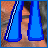 Animated contact sheet showing a cartoon character's progression from legs to full body with text overlay, all in pixelated style.