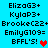 Two identical pixel art display text and heart symbols on a bright cyan background, with one heart red and the other gray