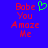Blue background with red pixelated text 'Babe You Amoze Me' and a green pixelated heart symbol above the text on the left side.