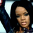 Pixelated image of a person with dark hair and dark clothing against a blue background with cyan text reading "Got a ride thats smoother than a limousine".