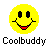 Four yellow smiley face icons arranged in a 2x2 grid on gray background, each with distinct facial expressions and text below.