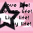 Pixelated pink background with black star outlines containing text phrases like "Love life!" and "Before its done!".