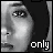 identical grayscale face with red text overlays, some displaying partial white text above the face