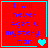 Red background with blue text reading "I will never 4get u mystery man" and changing heart symbols across four