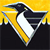 Pixelated static icon of a penguin mascot with black, white, and yellow coloring against a gradient background.
