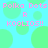 Pixelated polka dots pattern with pink text repeating 'Polka Dots Polka Dots R KOOLIOS!!' on cyan background.