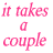 Animated contact sheet of pink text phrases repeating 'hello' and 'goodbye' in varying styles across 14 frames with black outline accents on a white background.