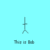 A static image with five distinct elements on a light blue background: two stick figures, two egg-shaped characters, and text phrases beneath each figure.