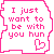 A contact sheet of 10 animated frames showing a pink text message bubble with "I just want to be with you hun" and heart symbols, arranged in a 4x3 grid on gray background.