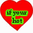 Red heart-shaped icon with green text boxes containing black pixelated text, displaying sequential phrases across observations.