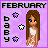 A 6-frame animated contact sheet of a pixel art girl with long brown hair, blue eyes, and white top against purple background, featuring changing star positions and
