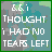 Animated icon with teal and green background showing text transitions from "I THOUGHT I HAD NO TEARS LEFT" to "TO CRY..." with small blue cursor-like symbols appearing in lower-right corners.