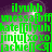 Green pixelated text on a purple gradient background with white light effects, arranged in four identical quadrants.