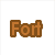 Brown pixelated text 'Fort' on white background, with partial brown text 'Spokane' and a sepia-toned landscape image showing trees and smoke.