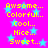 A static image with a bright pink background featuring repeated yellow text phrases and light blue stars.