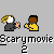Two pixelated figures—one with white hair in a ponytail, the other with brown skin and dark hair—interact against a gray background while text changes above them.