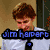 Four- of pixelated images: top-left shows a man with brown hair in a light shirt, top-right a woman with brown hair and a purple hair clip, bottom-left a pink and white striped heart on dark blue with stars, bottom-right a yellow background with two figures and text