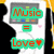 Pixelated icon shows a computer monitor with 'Music' text, equals sign, and 'Love' text with heart symbol on white background.