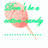 Pixelated icon of a pink cotton candy on a stick with green accents and an arrow, next to a yellow smiley face inside a purple flower-like shape.