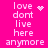 Pixelated text on bright pink background with animated heart and starburst symbols replacing static icons.