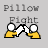 Animated contact sheet of a 48x48 pixel buddy icon showing two yellow stick figures shaking hands with white circular heads, displayed across 20 frames in a 5x4 grid on gray background.