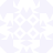 A static pixelated pattern with light purple and white colors forming a symmetrical, abstract design resembling a snowflake or mandala.