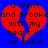 Red broken heart shape on blue background with black pixelated text reading 'u went and broke with my heart in ur hand' in two identical
