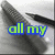 A four- displays text and symbols over a grayscale background of diagonal lines, with color-coded text changing
