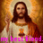 Two side-by-side pixelated figures with long brown hair and beards, wearing white and orange robes, standing against a golden background with pink text below reading 'my best fiend.'