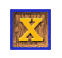 Six views of a wooden block with an X symbol, showing different colored borders and symbols across static and animated states.