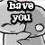 Pixelated cartoon characters with gray bodies and pink hearts, one character asks 'have you bugged sumi today?' in bold text.